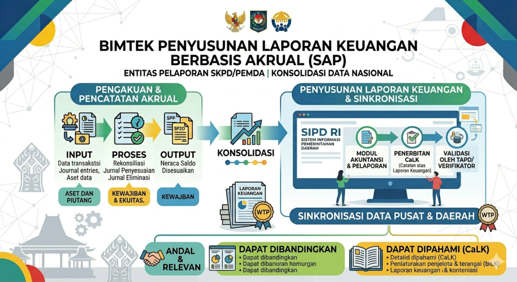 Bimtek Penyusunan Laporan Keuangan Berbasis Akrual (SAP)
