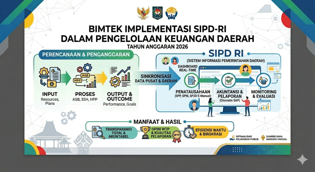Bimtek Implementasi SIPD-RI dalam Pengelolaan Keuangan Daerah