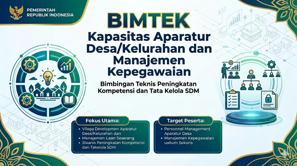 bimtek kepegawaian dan desa 2026