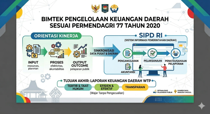 Bimtek Pengelolaan Keuangan Daerah (Permendagri 77/2020)