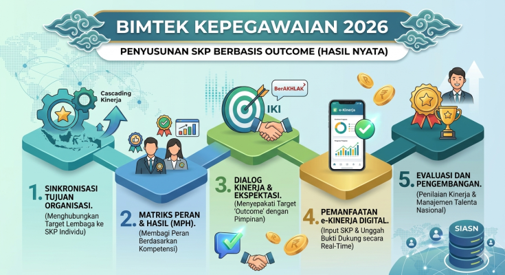Bimtek Kepegawaian Penyusunan SKP Berbasis Outcome