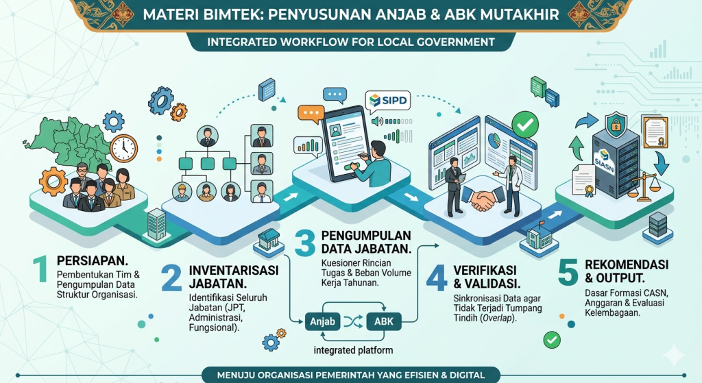 Penyusunan Anjab & ABK Mutakhir deksripsikan