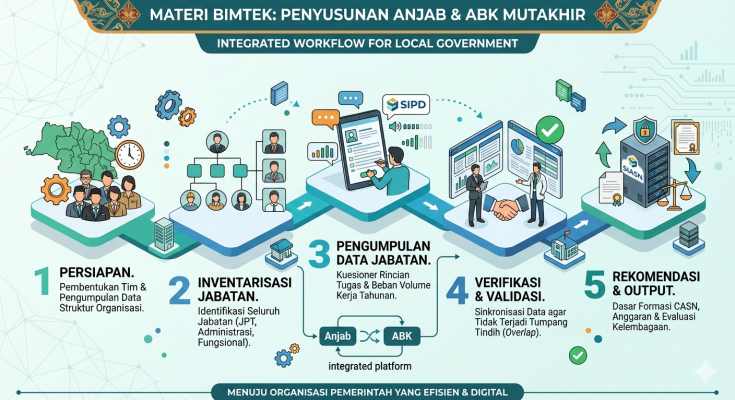 Penyusunan Anjab & ABK Mutakhir deksripsikan