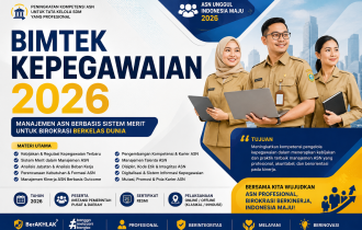 Poster Materi Bimtek Kepegawaian 2026-2027