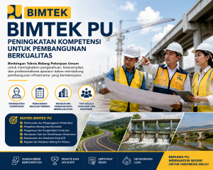 Poster Bimtek Pekerjaan Umum (PU) 2026/2027