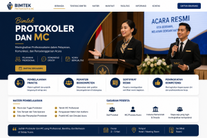 Potret Bimtek Protokoler dan MC