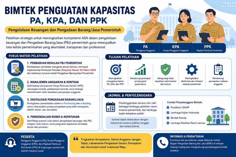 Bimtek Barang Jasa