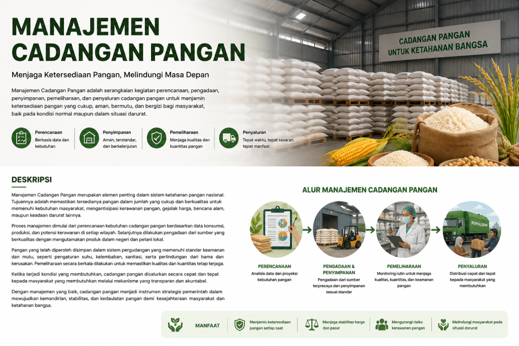 Pelatihan Manajemen Cadangan Pangan