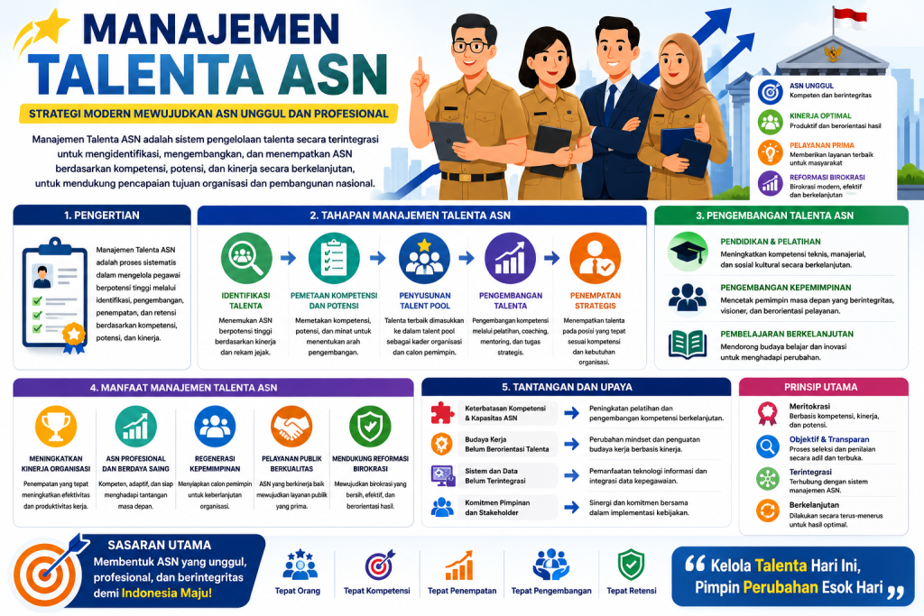Poster Manajemen Talenta ASN