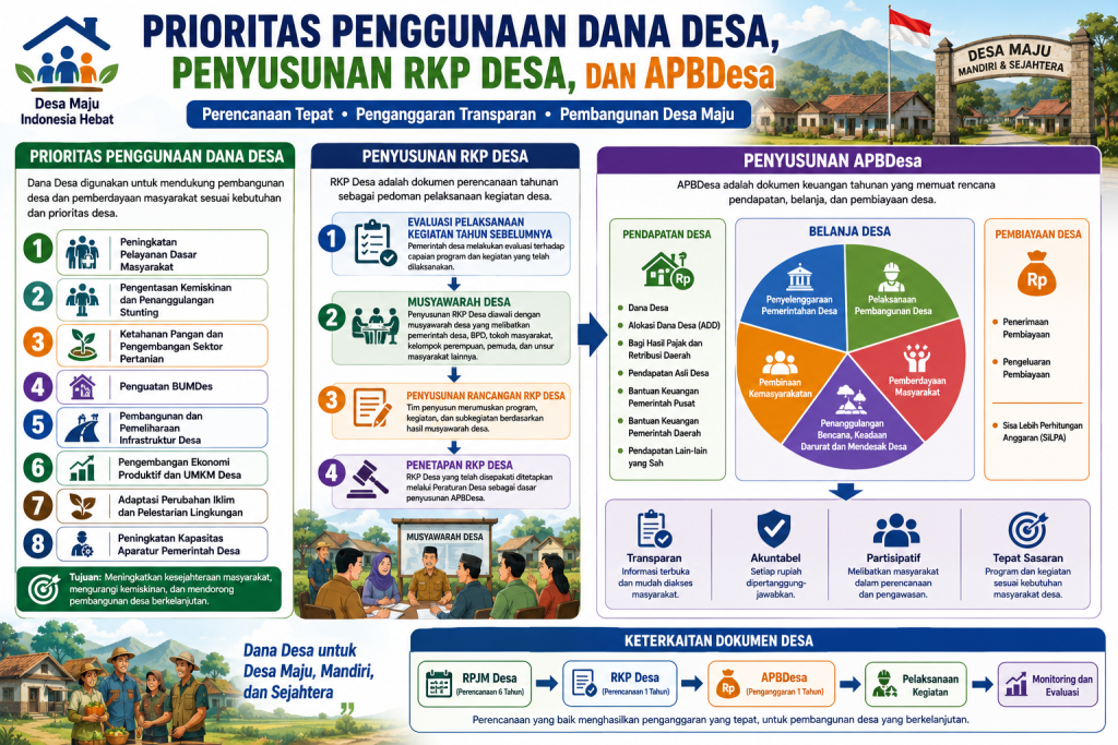 Poster Prioritas penggunaan Dana Desa